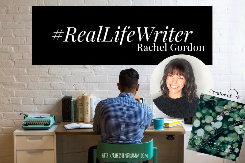 REalLifeWriter Rachel Gordon
