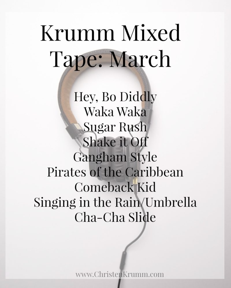 krumm mixed tape march