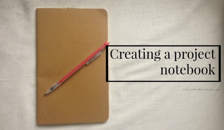 Creating a Project Notebook